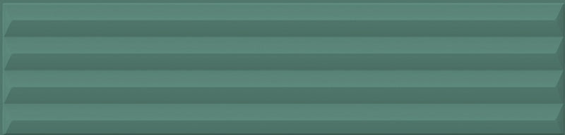 Dettaglio piastrella per rivestimento in gres porcellanato effetto mattoncino Opaco 6x25 cm della collezione Volume, colore Pyramid Ocean di Ceramica Rondine