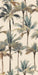 Piastrella da rivestimento in gres ultrasottile effetto carta da parati, opaco, della collezione Paper41 Pro di 41zero42, 50x100 cm, Decoro jungle Luz