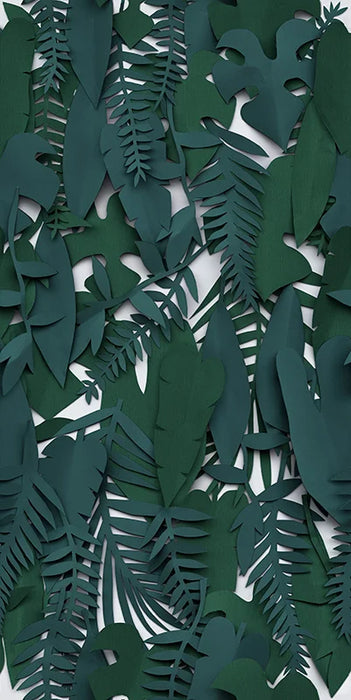 Piastrella da rivestimento in gres ultrasottile effetto carta da parati, opaco, della collezione Paper41 Pro di 41zero42, 50x100 cm, Decoro natural 3D Midori