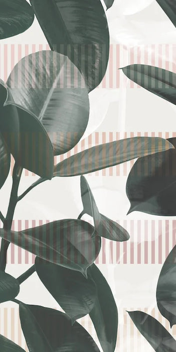 Piastrella da rivestimento in gres ultrasottile effetto carta da parati, opaco, della collezione Paper41 Pro di 41zero42, 50x100 cm, Decoro natural Olivia