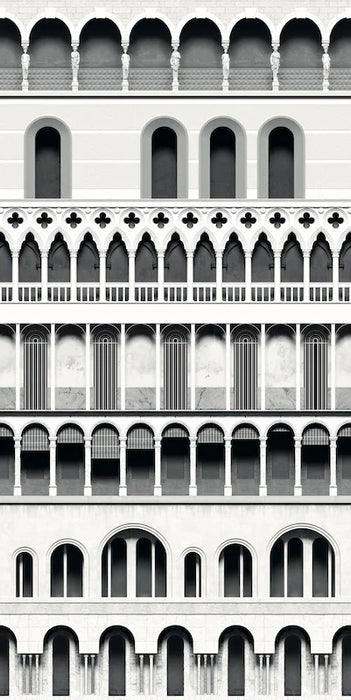 Piastrella da rivestimento in gres ultrasottile effetto carta da parati, opaco, della collezione Paper41 Up di 41zero42, 50x100 cm, Decoro materico Gae