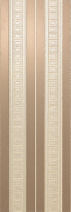 Dettaglio piastrella per rivestimento in gres porcellanato effetto decoro geometrico 24x72 cm, collezione Park Avenue di Ceramica Settecento, colore Summer