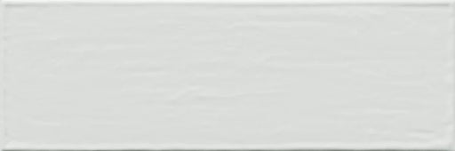 Piastrella per rivestimento bagno in pasta bianca effetto tinta unita della collezione Pastel di Savoia Italia, formato 20x60 cm, colore Ivory Matt