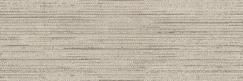 Dettaglio piastrella da rivestimento effetto rigato leggermente a rilievo opaco con riflessi lucidi della collezione Pietra di Luna di Paul & Co Ceramiche, formato 25x75, colore Astro Sabbia