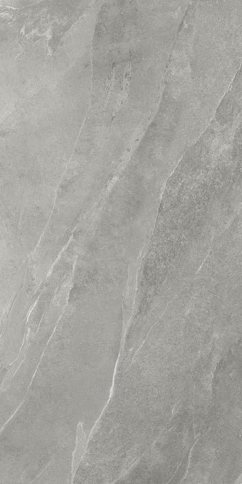 Dettaglio Piastrella in gres porcellanato effetto pietra serie Pietra Ligure di Herberia Ceramica, Grigio 60x120 1