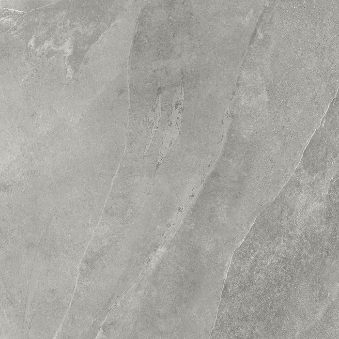 Dettaglio Piastrella in gres porcellanato effetto pietra serie Pietra Ligure di Herberia Ceramica, grigio 60x60 1