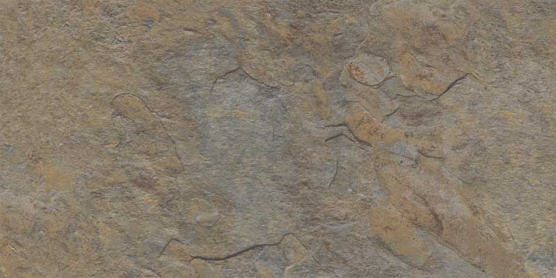 Dettaglio piastrella in gres porcellanato effetto pietra naturale esotica. Collezione Polinesia di Idea Ceramica, Colore Padang Formato 30x60 antiscivolo R11 per esterni