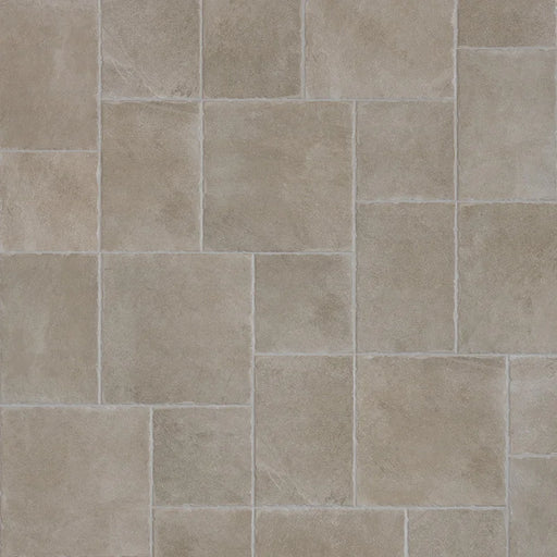 Dettaglio piastrella in gres porcellanato effetto pietra rustica della Collezione Proxi di Ceramica Settecento, colore Tortora 48x48