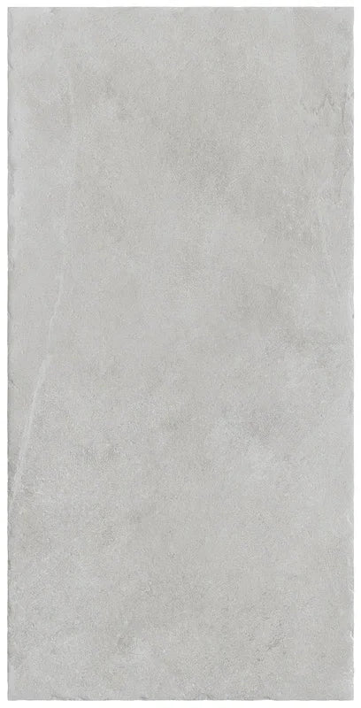 Dettaglio piastrella in gres porcellanato effetto pietra rustica della Collezione Proxi di Ceramica Settecento, colore Bianco 48x96