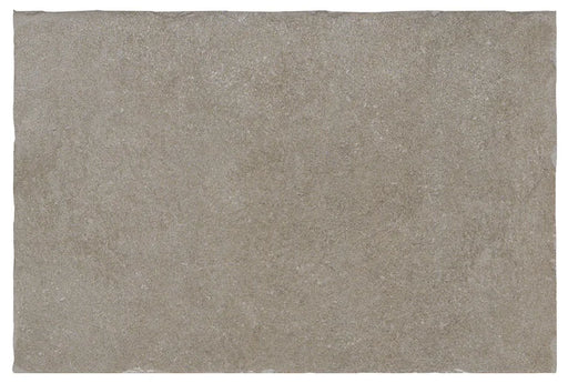 Dettaglio piastrella in gres porcellanato effetto pietra rustica della Collezione Proxi di Ceramica Settecento, colore Tortora 32x48
