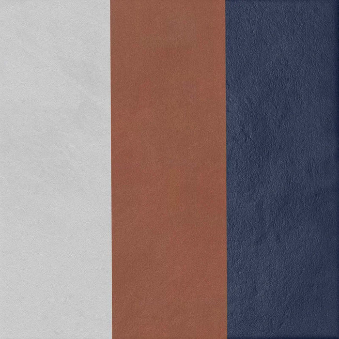 Piastrella gres Quadra Decoro 17 20.5x20.5 cm Eccentrico, effetto cementina opaco.