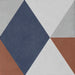 Piastrella gres Quadra Decoro CEQUA020011 20.5x20.5 cm Eccentrico, effetto cementina opaco.