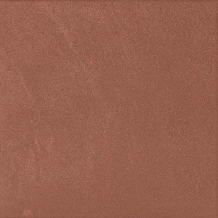 Piastrella gres Quadra Terracotta 20.5x20.5 cm Eccentrico, effetto cementina opaco.