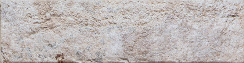 Dettaglio pistrella per pavimento e rivestimento in gres porcellanato effetto mattoncino opaco 6x25 cm della collezione Bristol, colore Rust di Ceramica Rondine