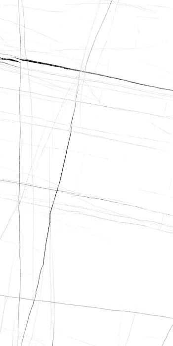 Dettaglio piastrella in gres porcellanato effetto marmo della collezione Reverse di Ceramica Settecento, colore Crystal 60x120