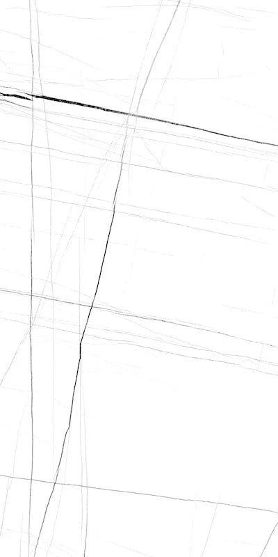 Dettaglio piastrella in gres porcellanato effetto marmo della collezione Reverse di Ceramica Settecento, colore Crystal 60x120