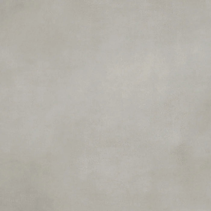 Dettaglio piastrella in gres porcellanato effetto cemento nuvolato della collezione R-Evolution di Casalgrande, formato 60x60 cm, colore Grey