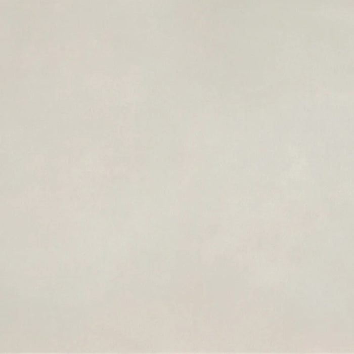 Dettaglio piastrella in gres porcellanato effetto cemento nuvolato della collezione R-Evolution di Casalgrande, formato 60x60 cm, colore Total White