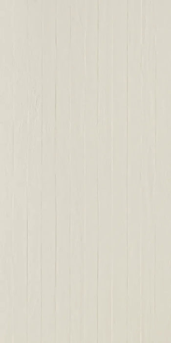 Dettaglio piastrella in gres porcellanato effetto cemento rigato a rilievo della collezione Riga di Settecento Ceramica, colore Clay 45x90