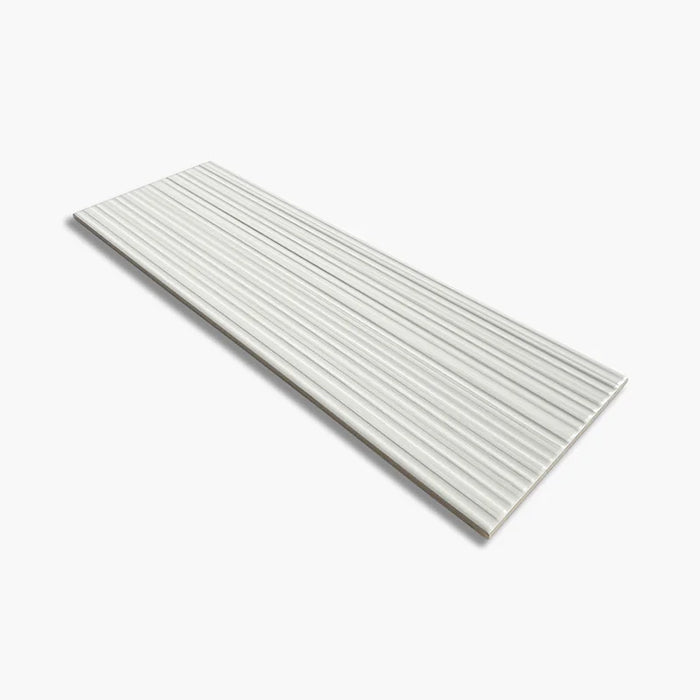 Piastrelle per rivestimento al miglior prezzo scontate. Superficie a rilievo tinta unita bianche