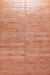 Dettaglio posato piastrella per pavimento e rivestimento in gres porcellanato effetto mattoncino lucido 4.8x45 cm della collezione Colors Brick, colore Salmon di Ceramica Rondine