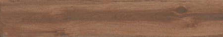 Dettaglio piastrella in gres porcellanato effetto legno 20x120, collezione savage di savoia italia colore cognac a bordo rettificato 2