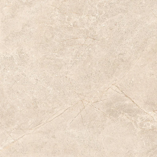 Piastrella Glow Stone Sand di Herberia Ceramiche in gres porcellanato effetto pietra con riflessi metallici 60x60 cm per pavimenti e rivestimenti contemporanei