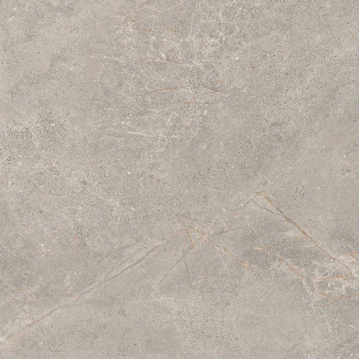 Piastrella Glow Stone Pearl di Herberia Ceramiche in gres porcellanato effetto pietra con riflessi metallici 60x60 cm per pavimenti e rivestimenti contemporanei