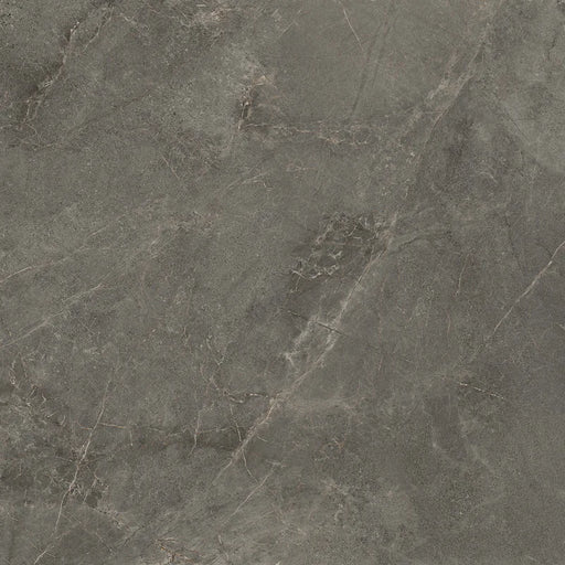 Piastrella Glow Stone Carbon di Herberia Ceramiche in gres porcellanato effetto pietra con riflessi metallici 120x120 cm per pavimenti e rivestimenti contemporanei