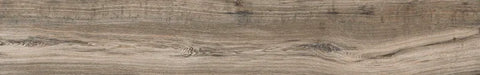 Piastrella per pavimento e rivestimento in gres porcellanato effetto legno rovere della collezione Hard & Soft di Ceramica Rondine, formato 15x100 cm, colore Soft Ash