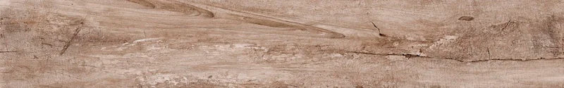 Piastrella per pavimento e rivestimento in gres porcellanato effetto legno rovere della collezione Hard & Soft di Ceramica Rondine, formato 15x100 cm, colore Soft Brown