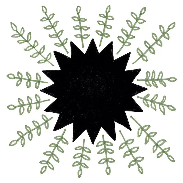 Piastrelle opache in gres decorate con disegni colorati ispirati a festival, formato 10x10 cm, collezione Stories di 41zero42, colore Caravan Matte