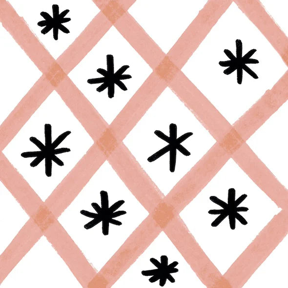 Piastrelle opache in gres decorate con disegni colorati ispirati a festival, formato 10x10 cm, collezione Stories di 41zero42, colore Caravan Matte