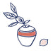 Piastrelle opache in gres decorate con disegni colorati ispirati alla Costiera Amalfitana, formato 10x10 cm, collezione Stories di 41zero42, colore Costiera Matte