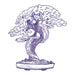 Piastrelle lucide in gres decorate con disegni a penna blu, formato 10x10 cm, collezione Stories di 41zero42, colore Eddie Lux