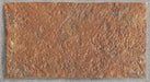 Dettaglio piastrella per pavimento e rivestimento in gres porcellanato effetto mattoncino Opaco 13x25 cm della collezione London, colore Sunset di Ceramica Rondine