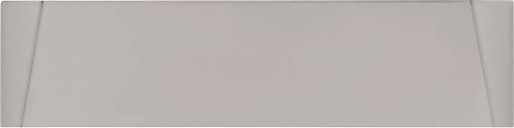 Dettaglio piastrella per rivestimento ceramico effetto mattoncino tridimensionale opaco 7,5x30 cm della collezione Skema, colore Matt Grey di Ceramica Settecento