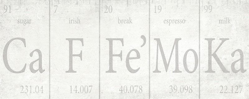 Dettaglio piastrella da rivestimento Cucina effetto cemento con decoro a parole della collezione Soho di Paul & Co Ceramiche, formato 20x50, colore Chef Ice