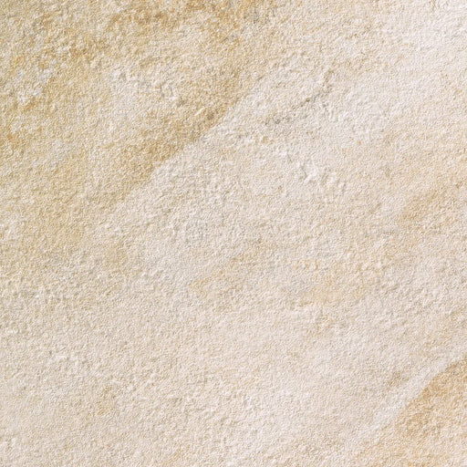 Dettaglio piastrella in gres porcellanato effetto pietra naturale quarzite della Collezione Stonequartz di Alfalux, formato 15x15 non rettificato, colore Beige