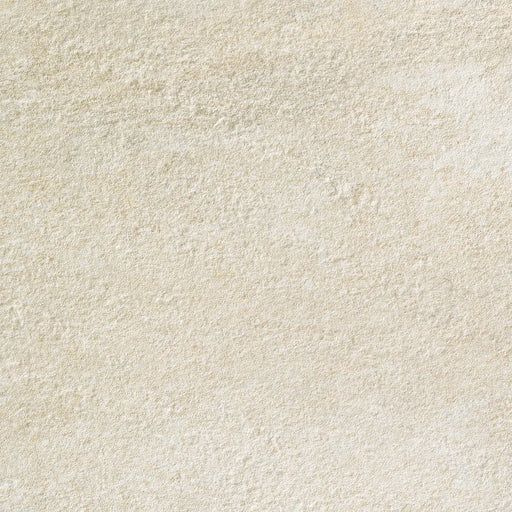 Dettaglio piastrella in gres porcellanato effetto pietra naturale quarzite della Collezione Stonequartz di Alfalux, formato 15x15 non rettificato, colore Bianco