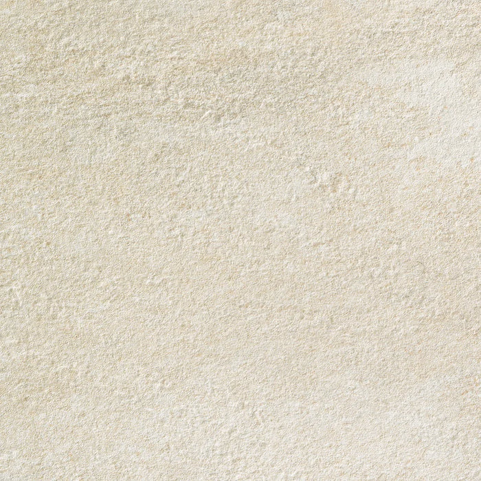 Dettaglio piastrella in gres porcellanato effetto pietra naturale quarzite della Collezione Stonequartz di Alfalux, formato 15x15 non rettificato, colore Bianco