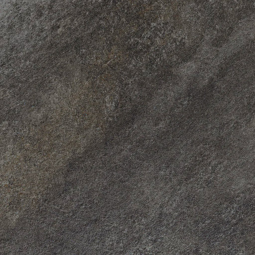 Dettaglio piastrella in gres porcellanato effetto pietra naturale quarzite della Collezione Stonequartz di Alfalux, formato 15x15 non rettificato, colore Nero