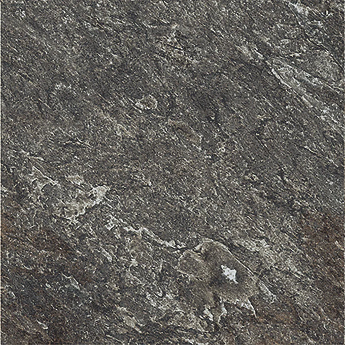 Dettaglio piastrella in gres porcellanato effetto pietra naturale quarzite della Collezione Stonequartz di Alfalux, formato 20x20 non rettificato, colore Nero