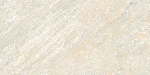 Dettaglio piastrella in gres porcellanato effetto pietra naturale quarzite della Collezione Stonequartz di Alfalux, formato 20x40 non rettificato, colore Bianco