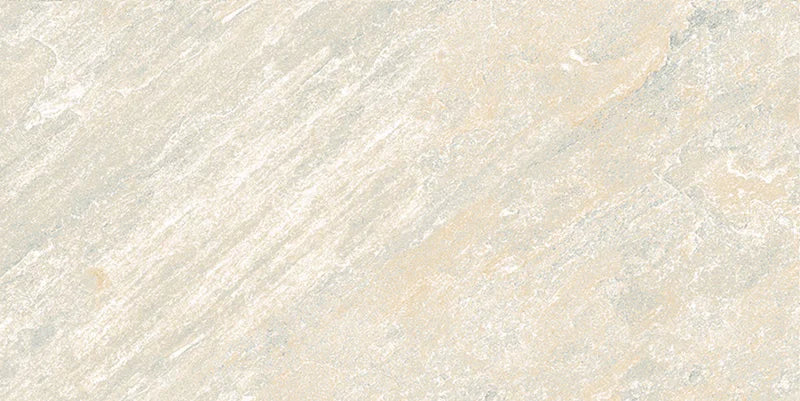 Dettaglio piastrella in gres porcellanato effetto pietra naturale quarzite della Collezione Stonequartz di Alfalux, formato 20x40 non rettificato, colore Bianco
