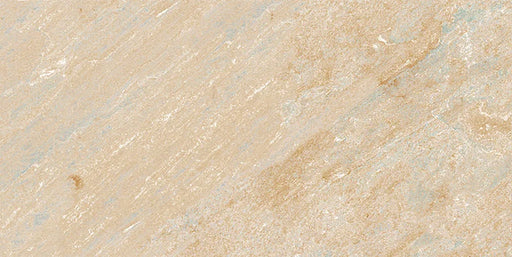 Dettaglio piastrella in gres porcellanato effetto pietra naturale quarzite della Collezione Stonequartz di Alfalux, formato 20x40 non rettificato, colore Beige