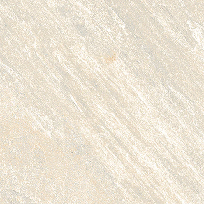 Dettaglio piastrella in gres porcellanato effetto pietra naturale quarzite della Collezione Stonequartz di Alfalux, formato 30x30 non rettificato, colore Bianco