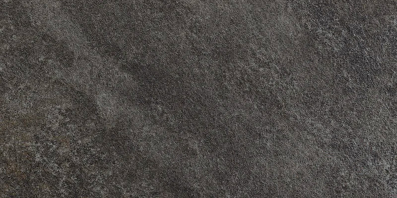 Dettaglio piastrella in gres porcellanato effetto pietra naturale quarzite della Collezione Stonequartz di Alfalux, formato 30x60 rettificato, colore Nero