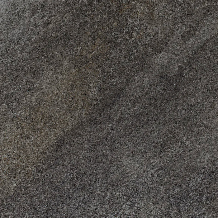 Dettaglio piastrella in gres porcellanato effetto pietra naturale quarzite della Collezione Stonequartz di Alfalux, formato 60x60 rettificato, colore Nero
