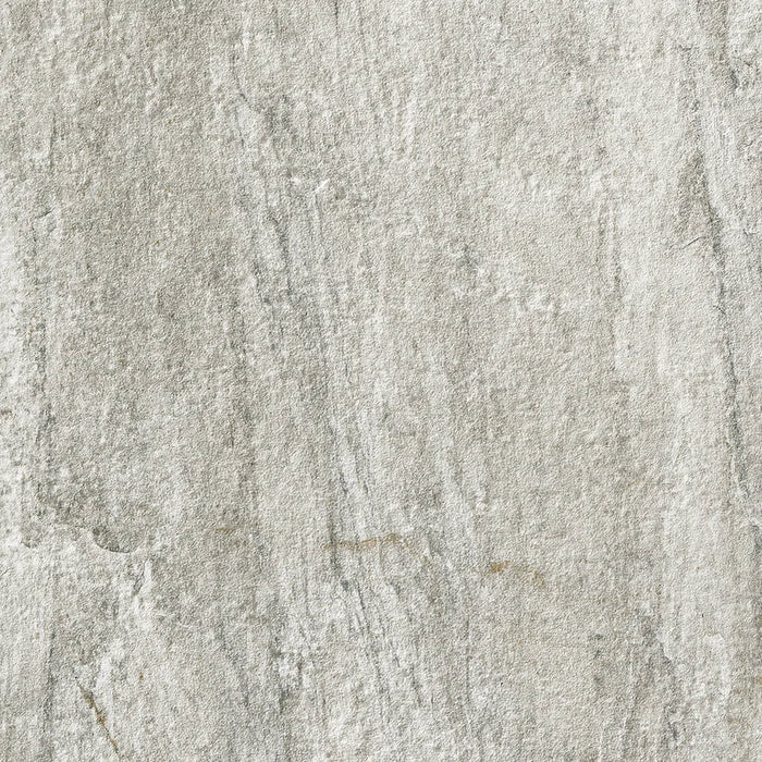 Dettaglio piastrella in gres porcellanato effetto pietra naturale quarzite della Collezione Stonequartz di Alfalux, formato 60x60 rettificato, colore Perla